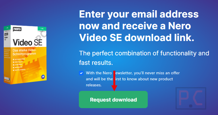 Nero Video 2026 SE Giveaway Page