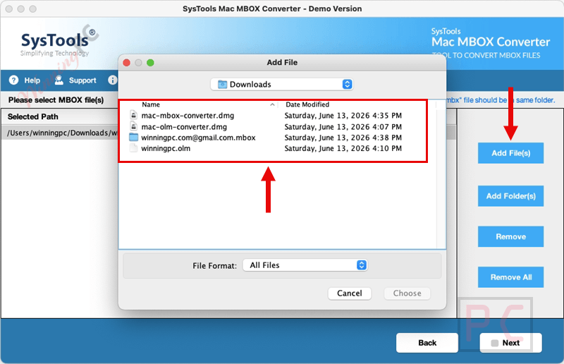 systools mac mbox converter add files systools mac mbox converter add files
