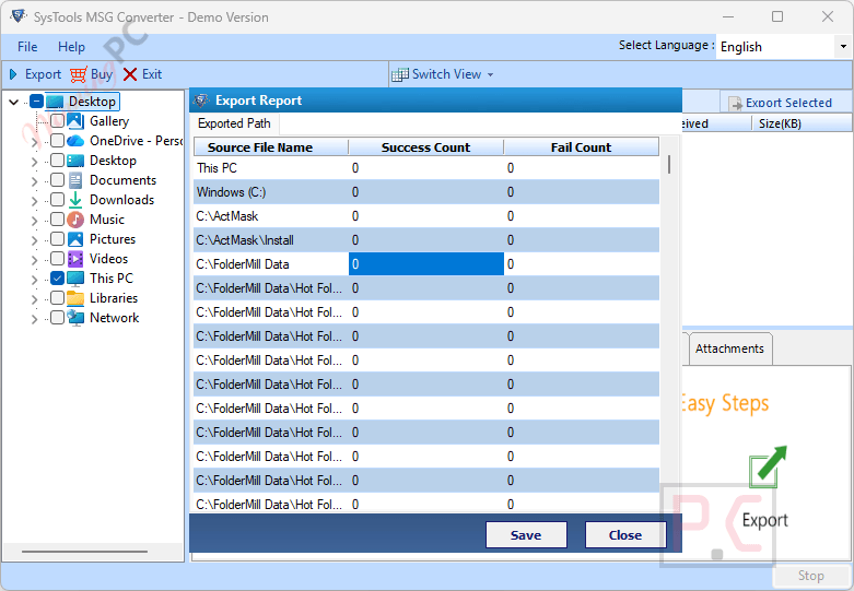 systools msg to pst converter export report systools msg to pst converter export report