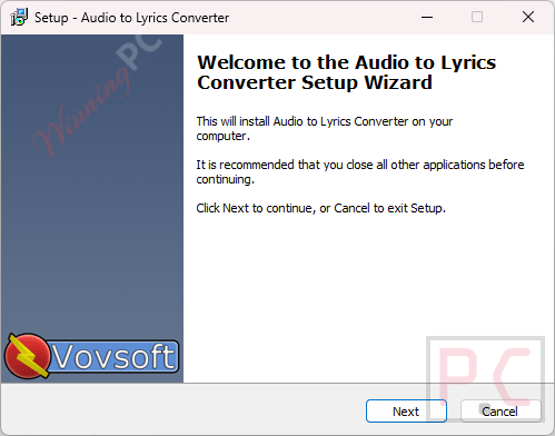 vovsoft audio to lyrics converter installation vovsoft audio to lyrics converter installation