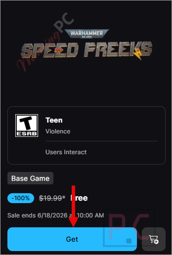 warhammer 40k speed freeks giveaway page