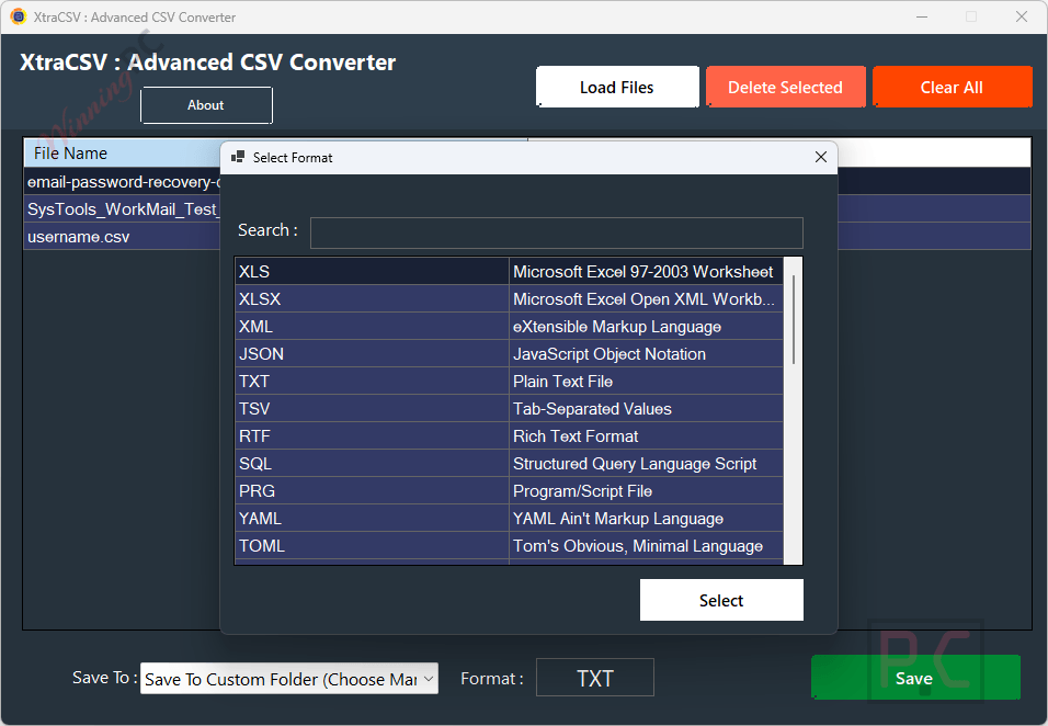formats xtracsv advanced csv converter formats xtracsv advanced csv converter