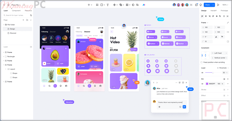 Pixso screenshot