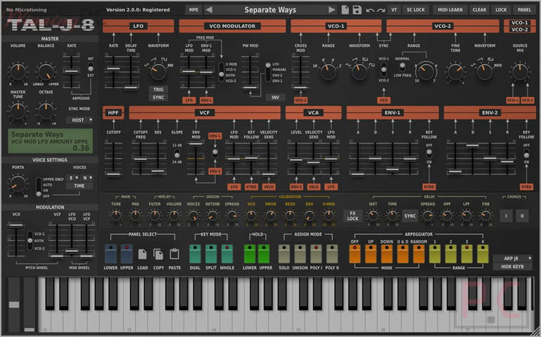 TAL-J-8 Screenshot
