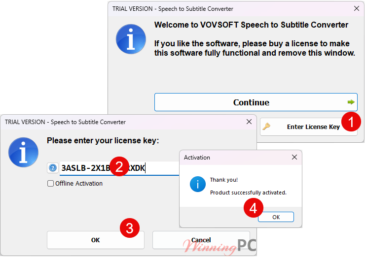 vovsoft speech to subtitle converter free key Vovsoft Speech to Subtitle Converter Giveaway Key