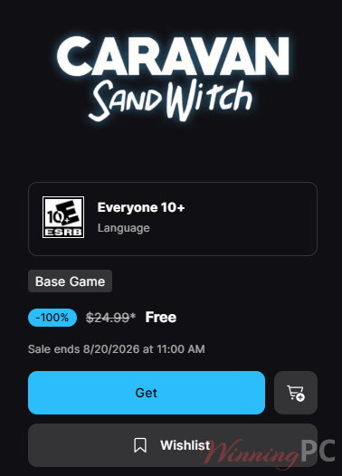 caravan sandwitch epicgames giveaway Caravan SandWitch giveaway
