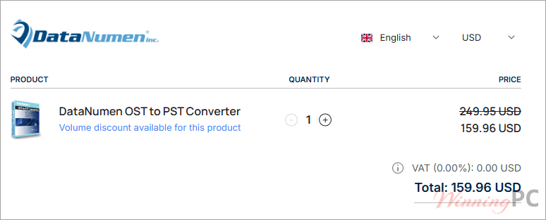 datanumen ost to pst converter coupon code DataNumen OST to PST Converter Coupon Code