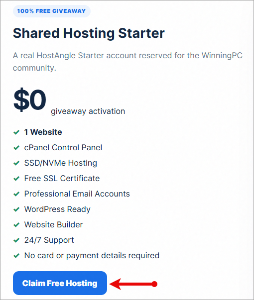 HostAngle Giveaway