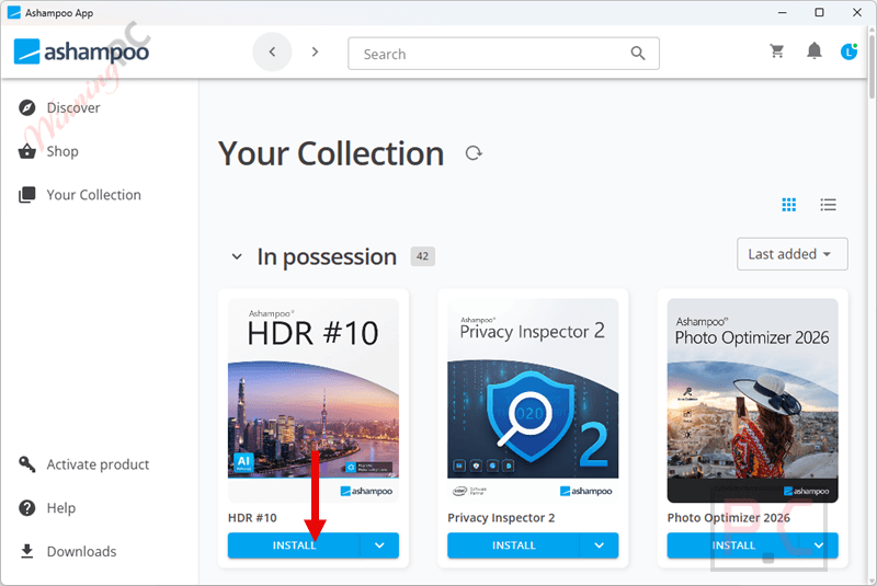 install ashampoo hdr free