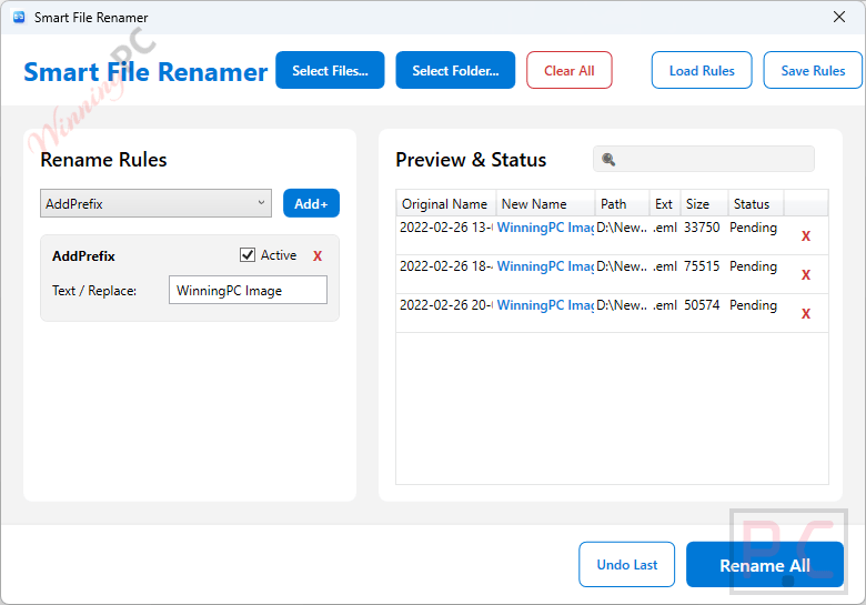 smart file renamer free license key Smart File Renamer