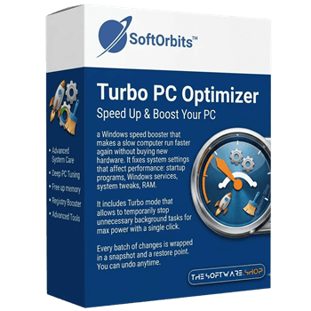 SoftOrbits Turbo PC Optimizer