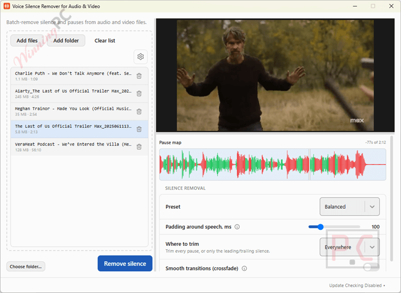 softorbits voice silence remover free code SoftOrbits Voice Silence Remover