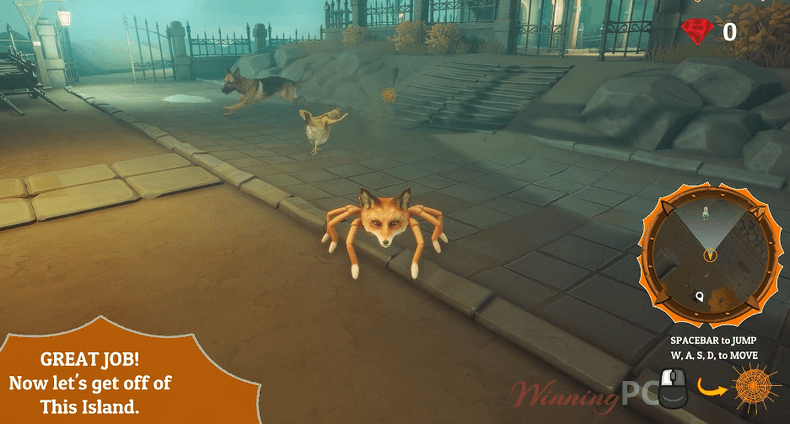 spider fox game screenshot Spider Fox Giveaway Screenshot