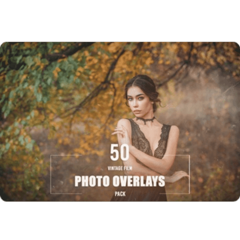 Eldamar Studio Giveaway: 50 Vintage Film Photo Overlays