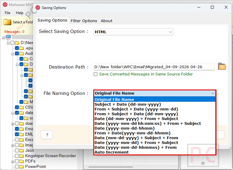 file name option mailsware msg converter toolkit file name option mailsware msg converter toolkit