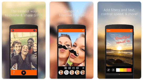 gif me camera gif maker android app screenshot Gif Me! Camera - GIF Maker Screenshot