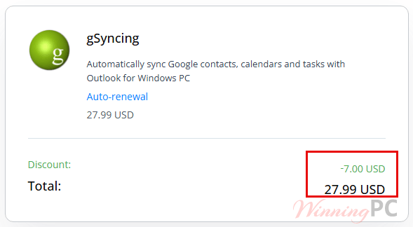 gsyncing coupon code gSyncing coupon code