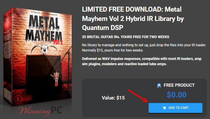 metal mayhem vol 2 hybrid ir library giveaway Metal Mayhem Vol 2 Hybrid IR Library Giveaway