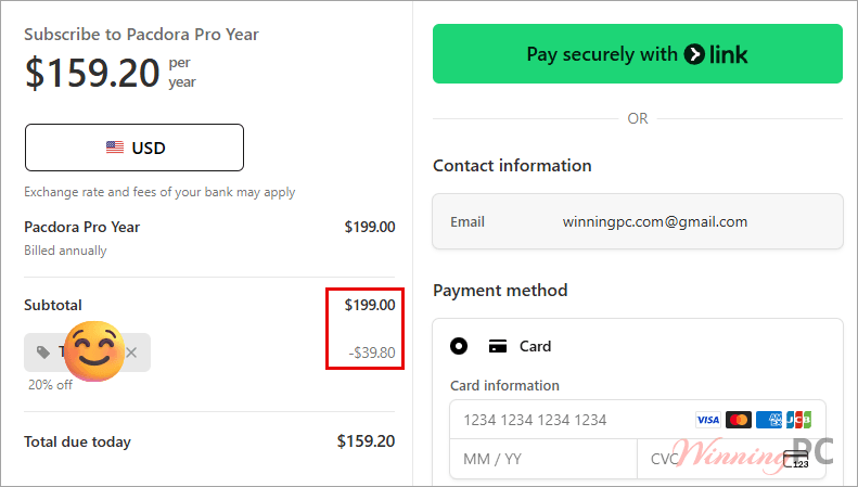 Pacdora coupon code checkout