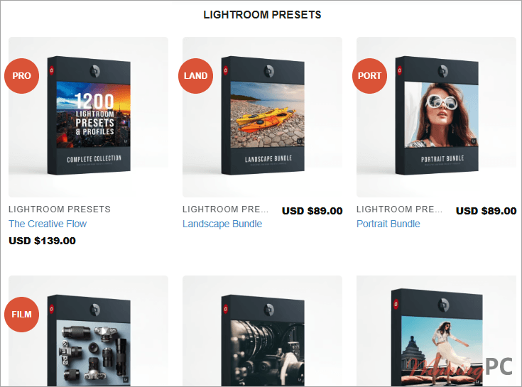 presetpro lightroom presets screenshot Presetpro Lightroom Presets Products