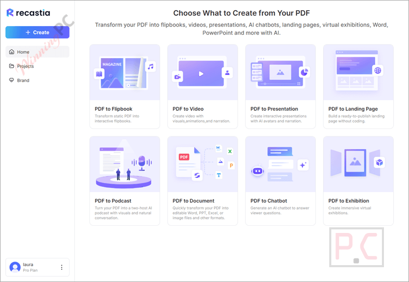 recastia pro main screenshot free Recastia Pro Main Screenshot Free