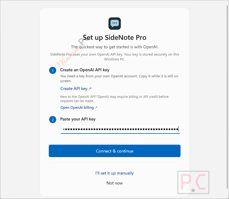 set up sidenote pro set up sidenote pro