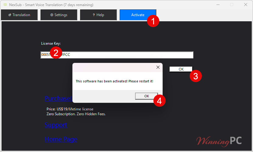 steelsoft nexsub license code Activate NexSub for Free