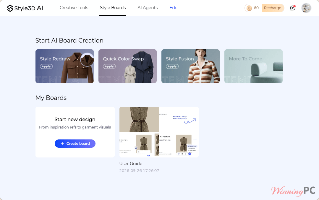 style3d ai style boards style3d ai style boards