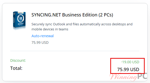 syncing net business edition coupon code SYNCING.NET Business coupon code