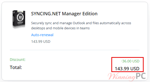 syncing net manager edition coupon code SYNCING.NET Manager Edition coupon code