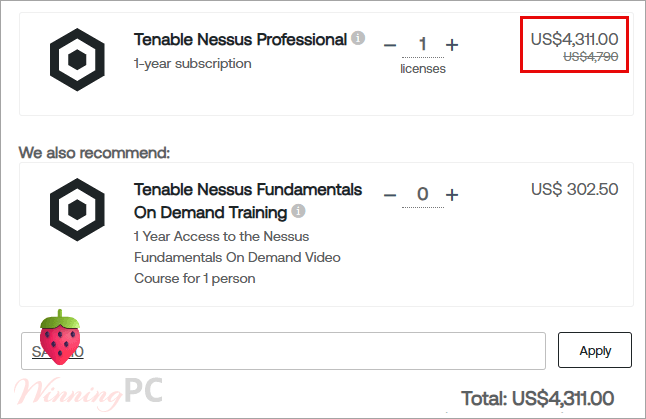 tenable nessus professional checkout coupon code Nessus Professional Coupon Code