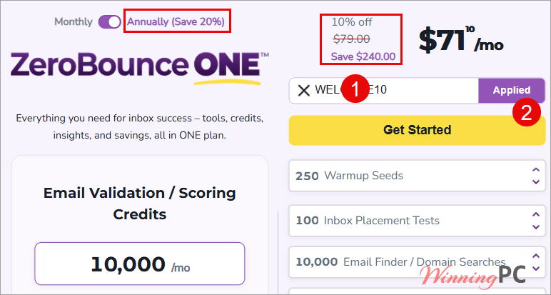 zerobounce coupon code ZeroBounce Coupon Code