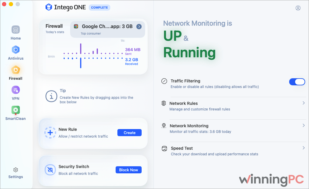 Intego ONE Firewall Intego ONE Firewall
