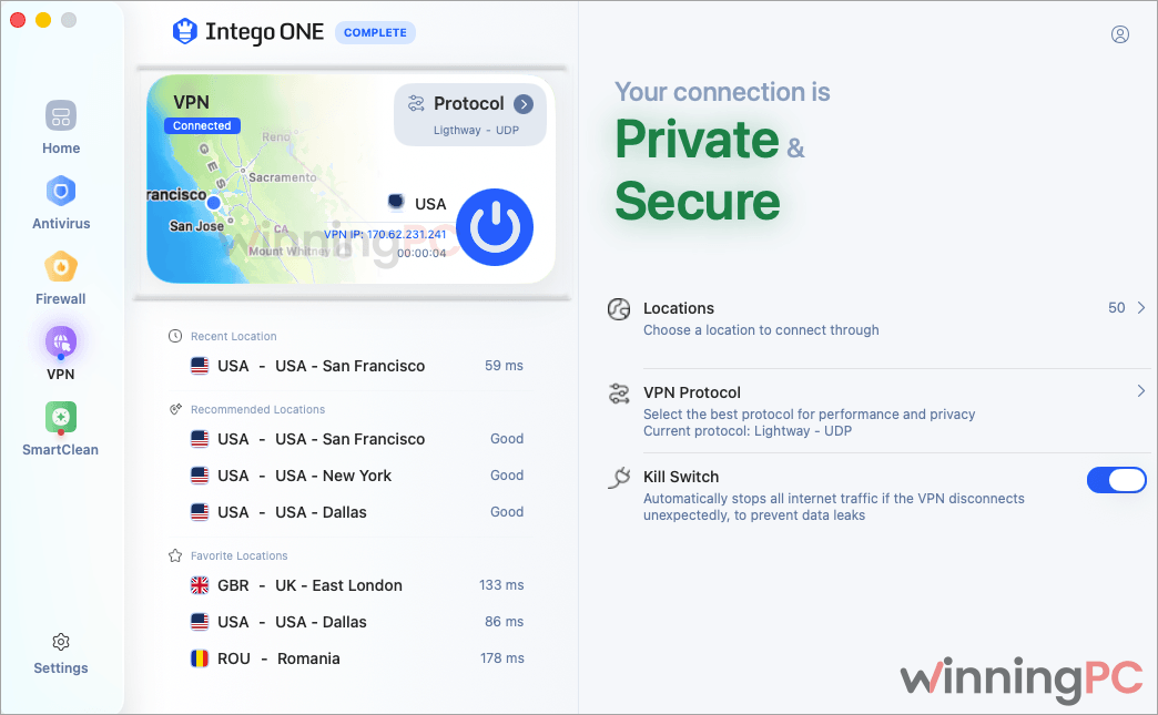 Intego ONE VPN Intego ONE VPN