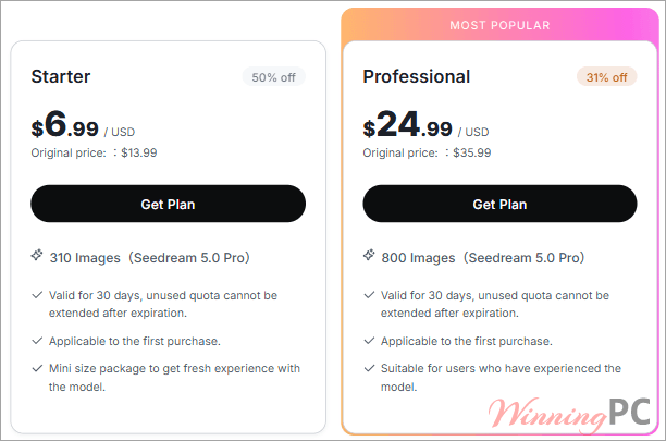 Seedream pricing Seedream pricing