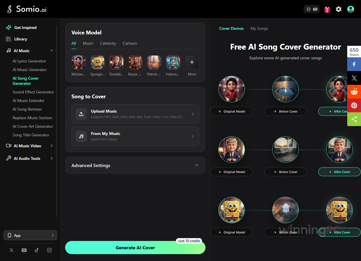 ai song cover generator somio ai music ai song cover generator somio ai music