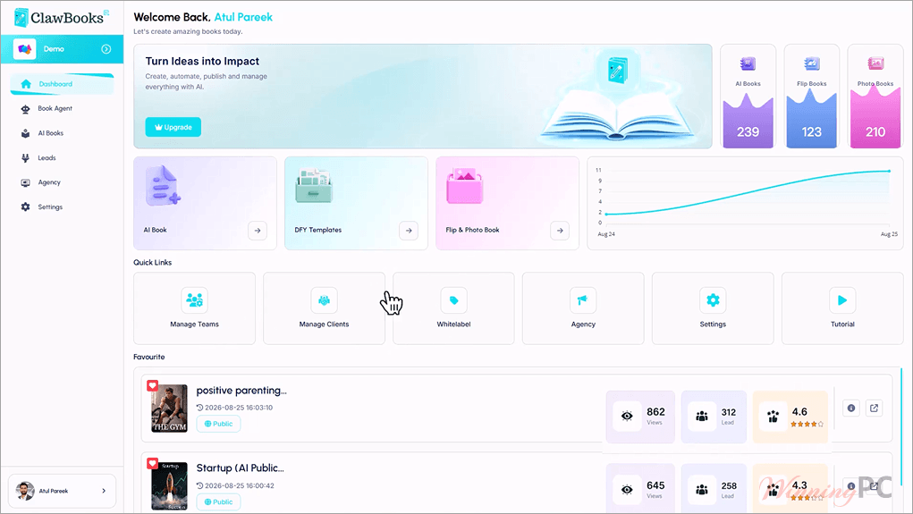 clawbooks ai screenshot ClawBooks AI screenshot