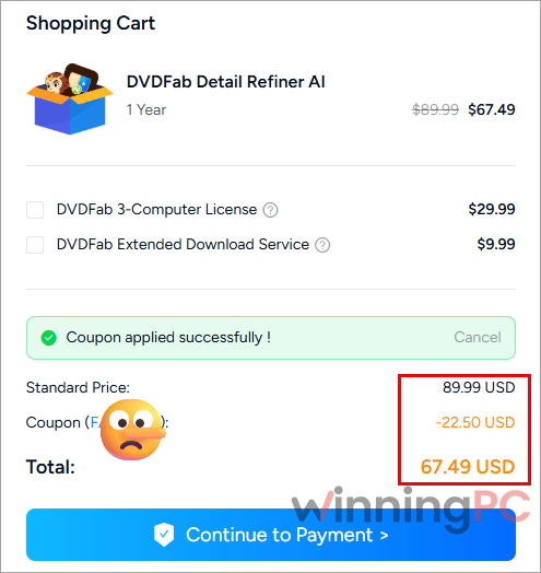 dvdfab detail refiner ai coupon code DVDFab Detail Refiner AI Coupon Code
