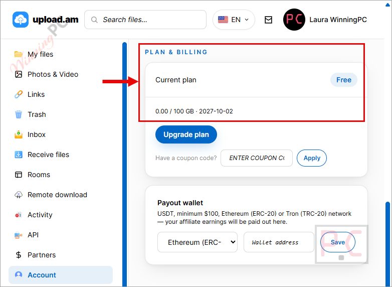 Get upload.am for Free