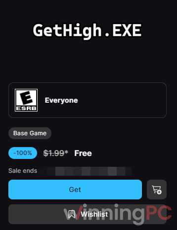 gethighexe game giveaway GetHigh.EXE Is Free on the Epic Games Store