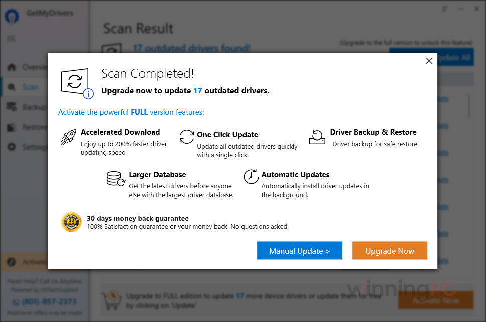 getmydrivers scan completed getmydrivers scan completed