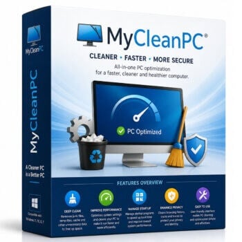 mycleanpc MyCleanPC - 1 Year License for 1 PC