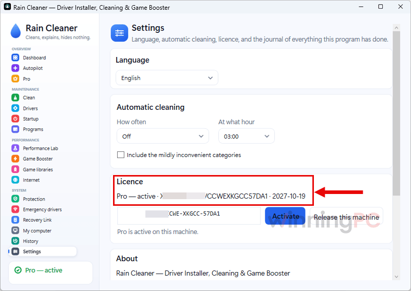 subscription rain cleaner pro subscription rain cleaner pro