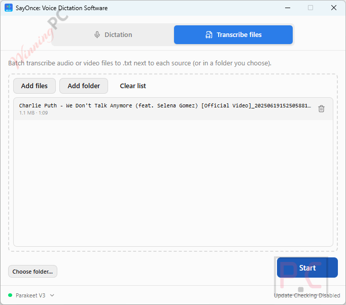 transcribe file sayonce voice dictation software transcribe file sayonce voice dictation software
