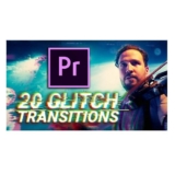 20 Glitch Transitions for Premiere Pro