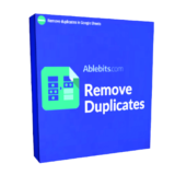 Remove Duplicates add-on for Google Sheets: 41% Off