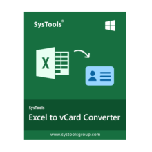25% Off SysTools Excel to vCard Converter Coupon May 2026