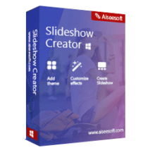 Aiseesoft Slideshow Creator Giveaway: 1-Year License