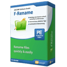 ASCOMP F-Rename Professional Giveaway: Lifetime License Key