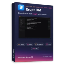Erupt DM Giveaway: 1-Year License Key Free